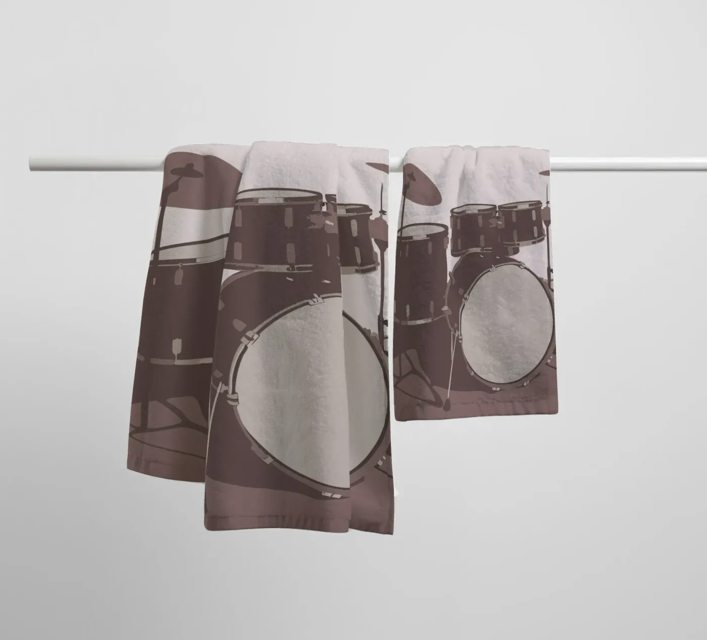 Drum Set badhanddoek van MUSIC EDITION