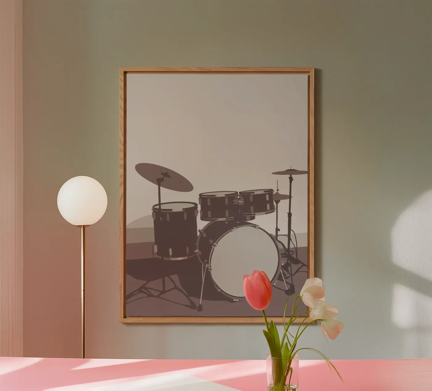 Drum Set forex plate by MUSIC EDITION