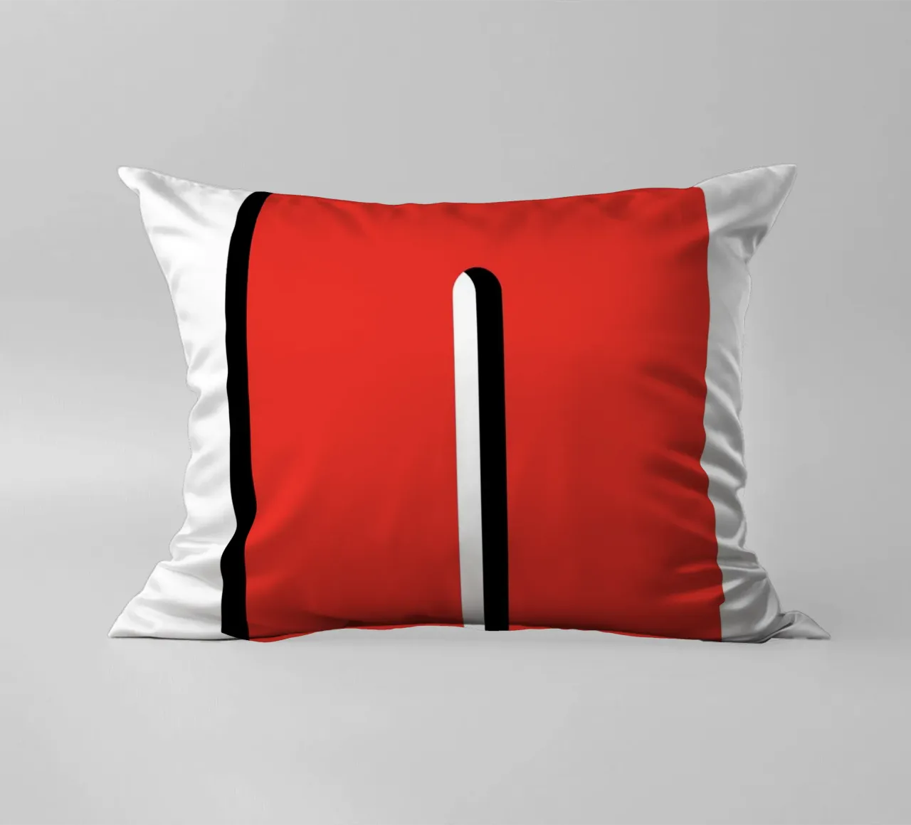 Red Curve cuscino da galihstudio