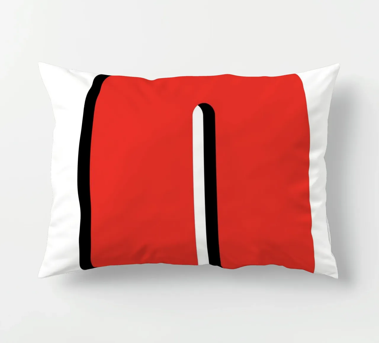 Red Curve cuscino da galihstudio