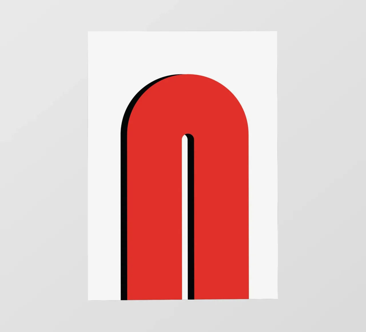 Red Curve telo in pvc da galihstudio