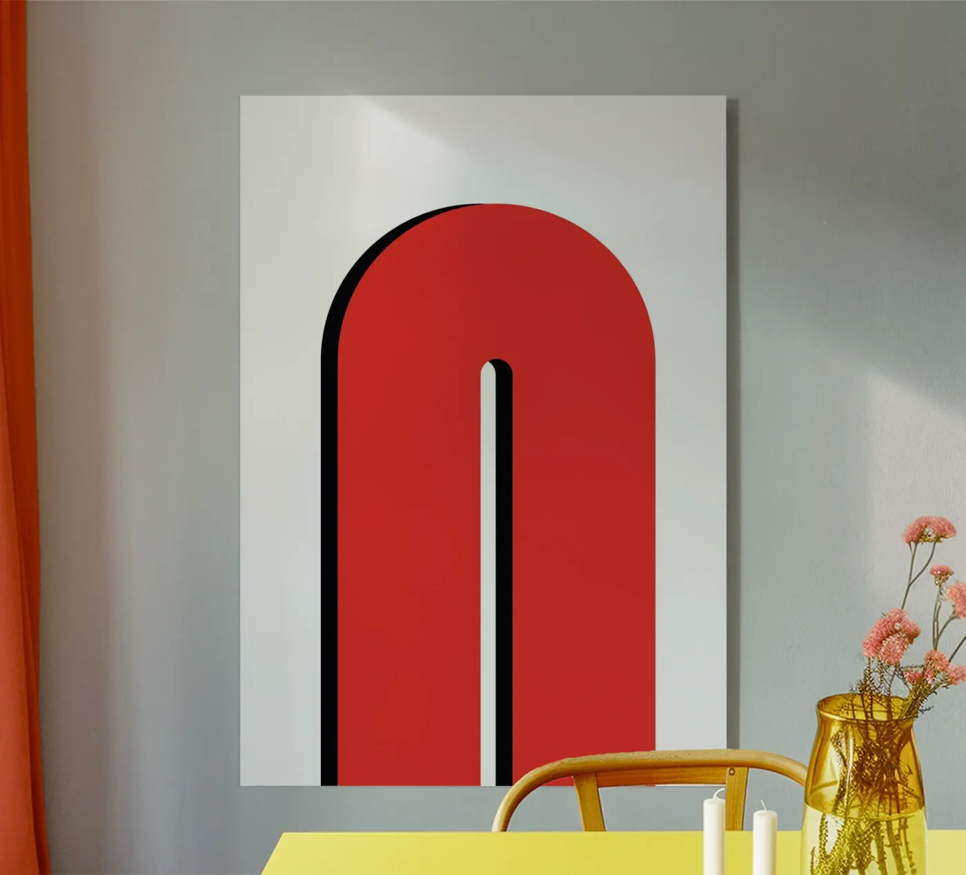 Red Curve plexiglass da galihstudio