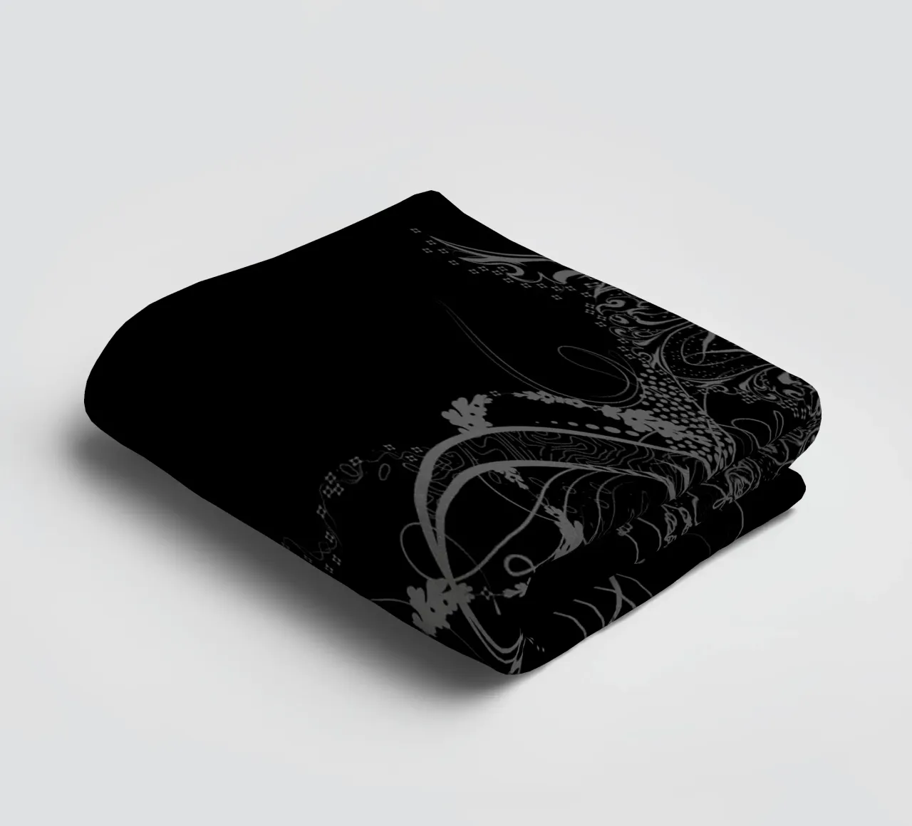 Ornamental jellyfish - elegance of depth towel by NA/MO