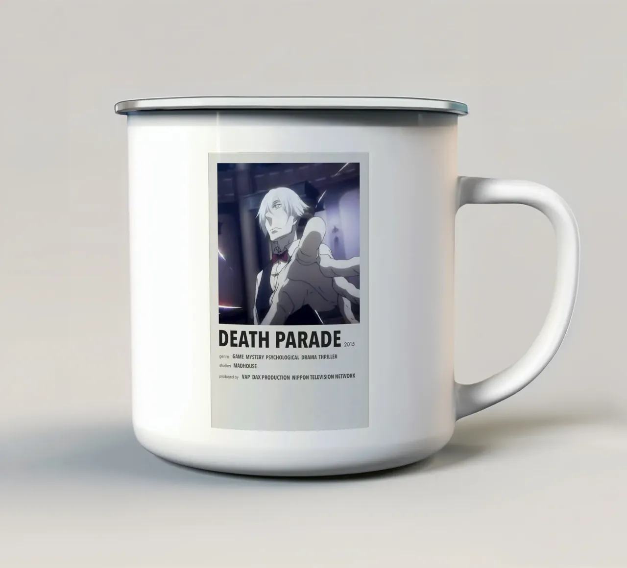 DEATH PARADE 2015 tazza in smalto da Totoya