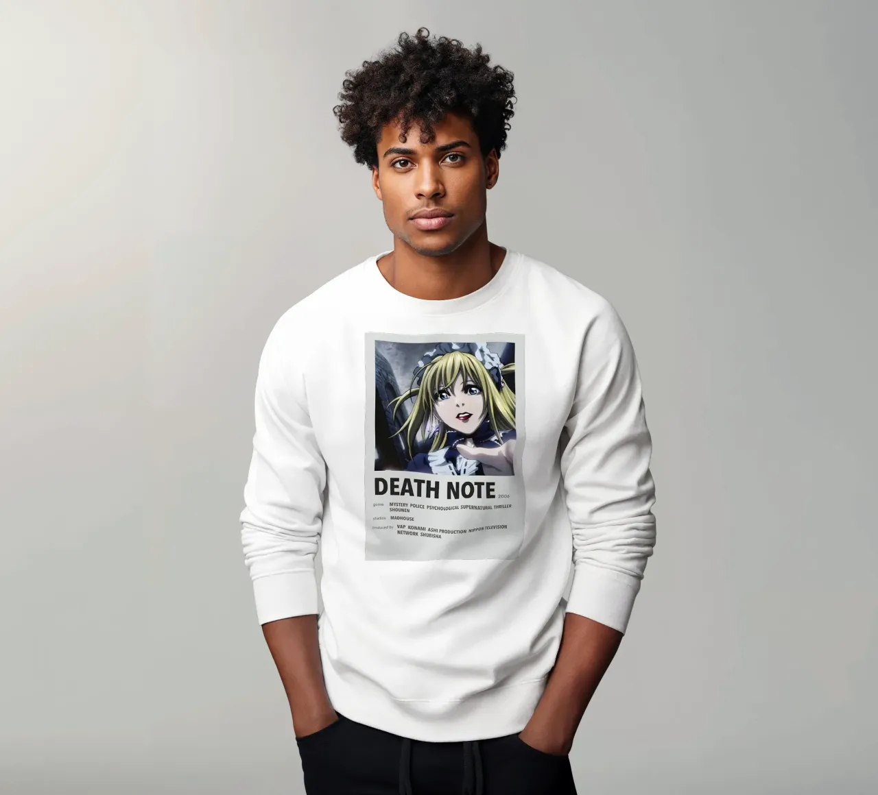 DEATH NOTE  2006 felpa da Totoya