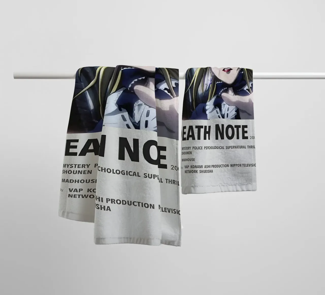 DEATH NOTE  2006 towel by Totoya