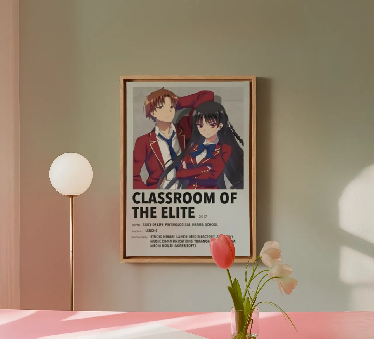 CLASSROOM OF THE ELITE 2017 canvas by Totoya