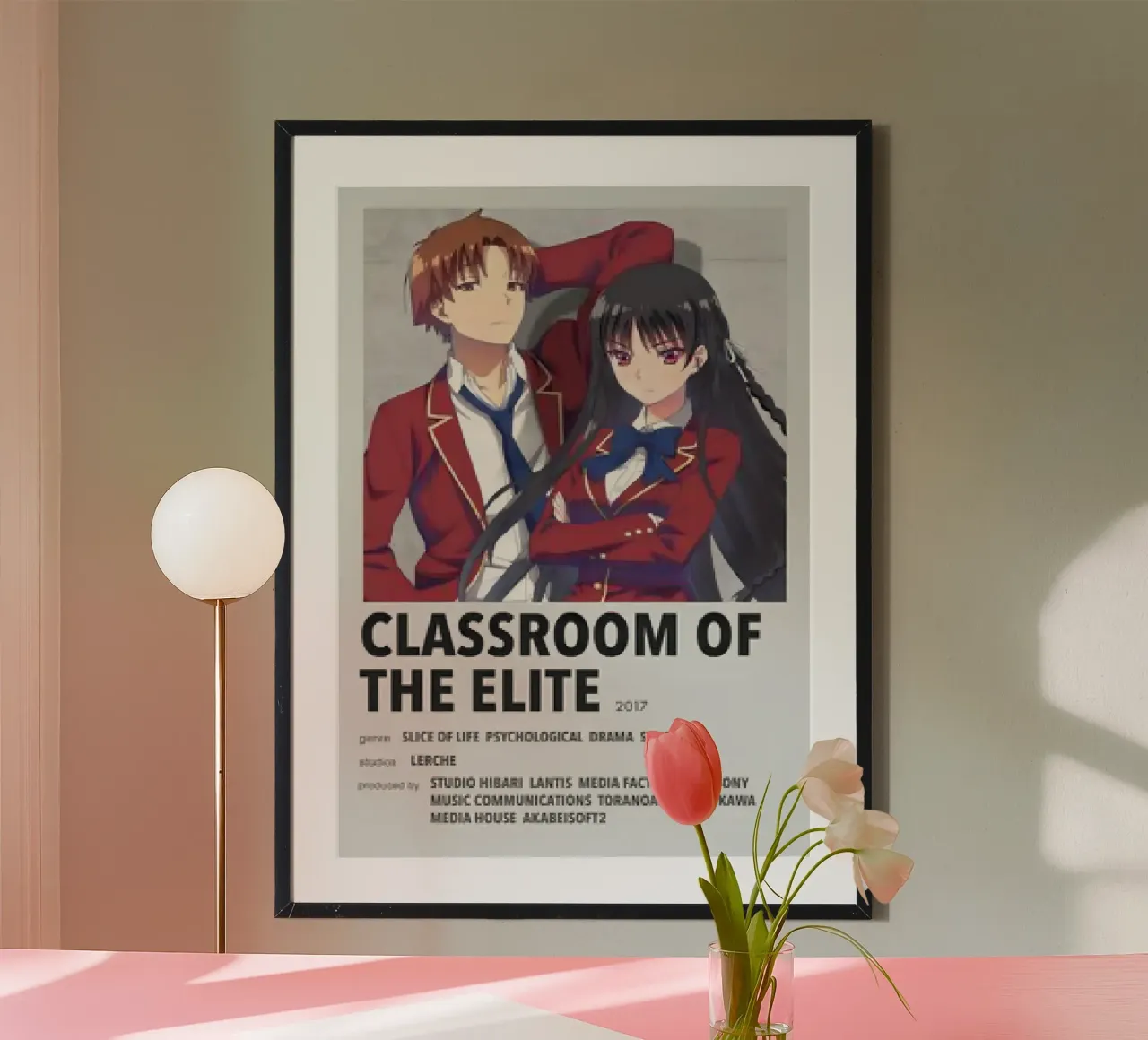 CLASSROOM OF THE ELITE 2017 carta hahnemühle da Totoya