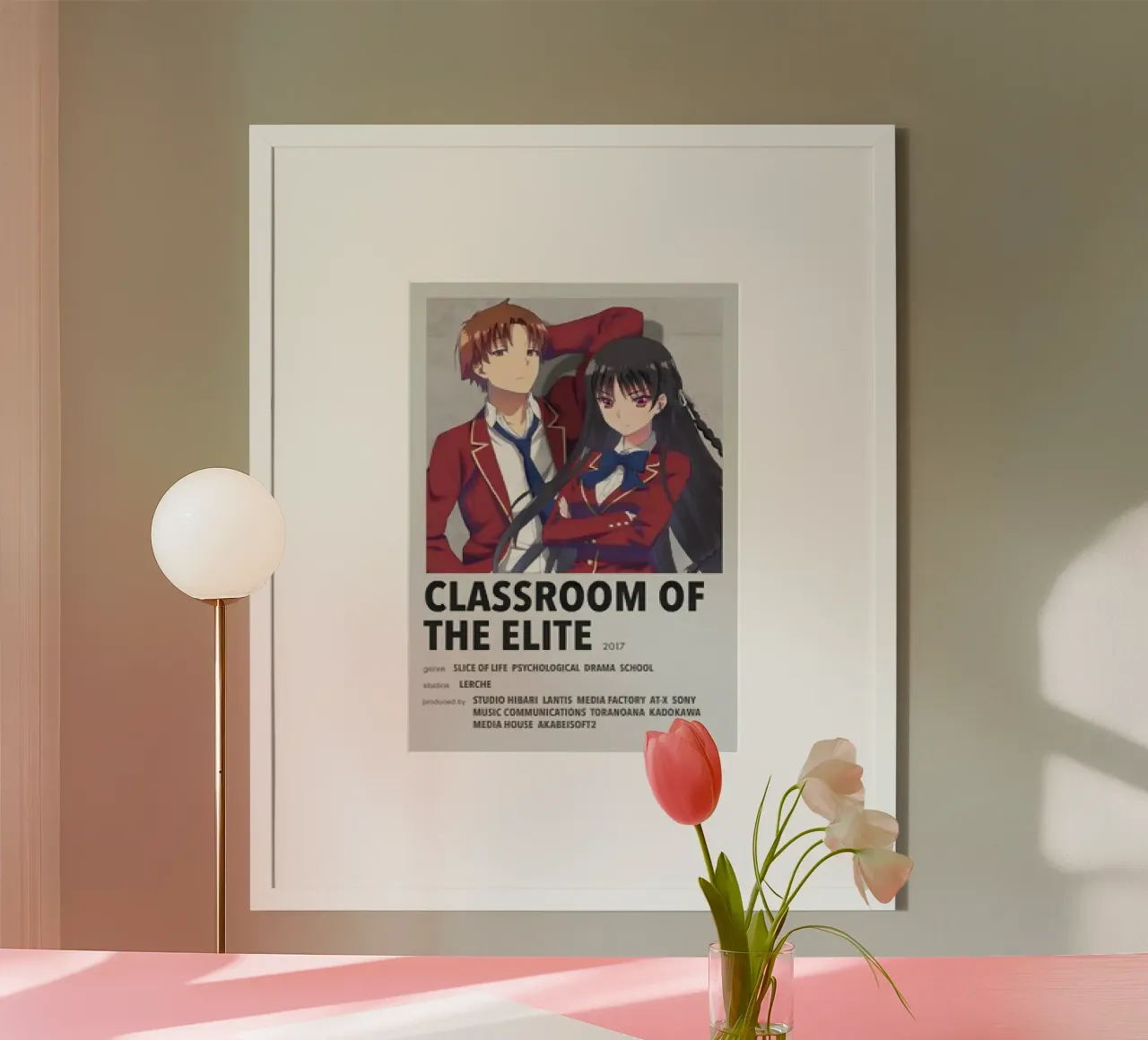 CLASSROOM OF THE ELITE 2017 carta hahnemühle da Totoya