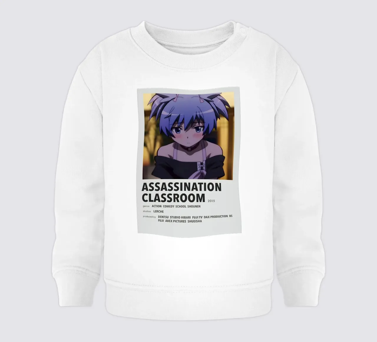 ASSASSINATION CLASSROOM  2015 felpa neonato da Totoya