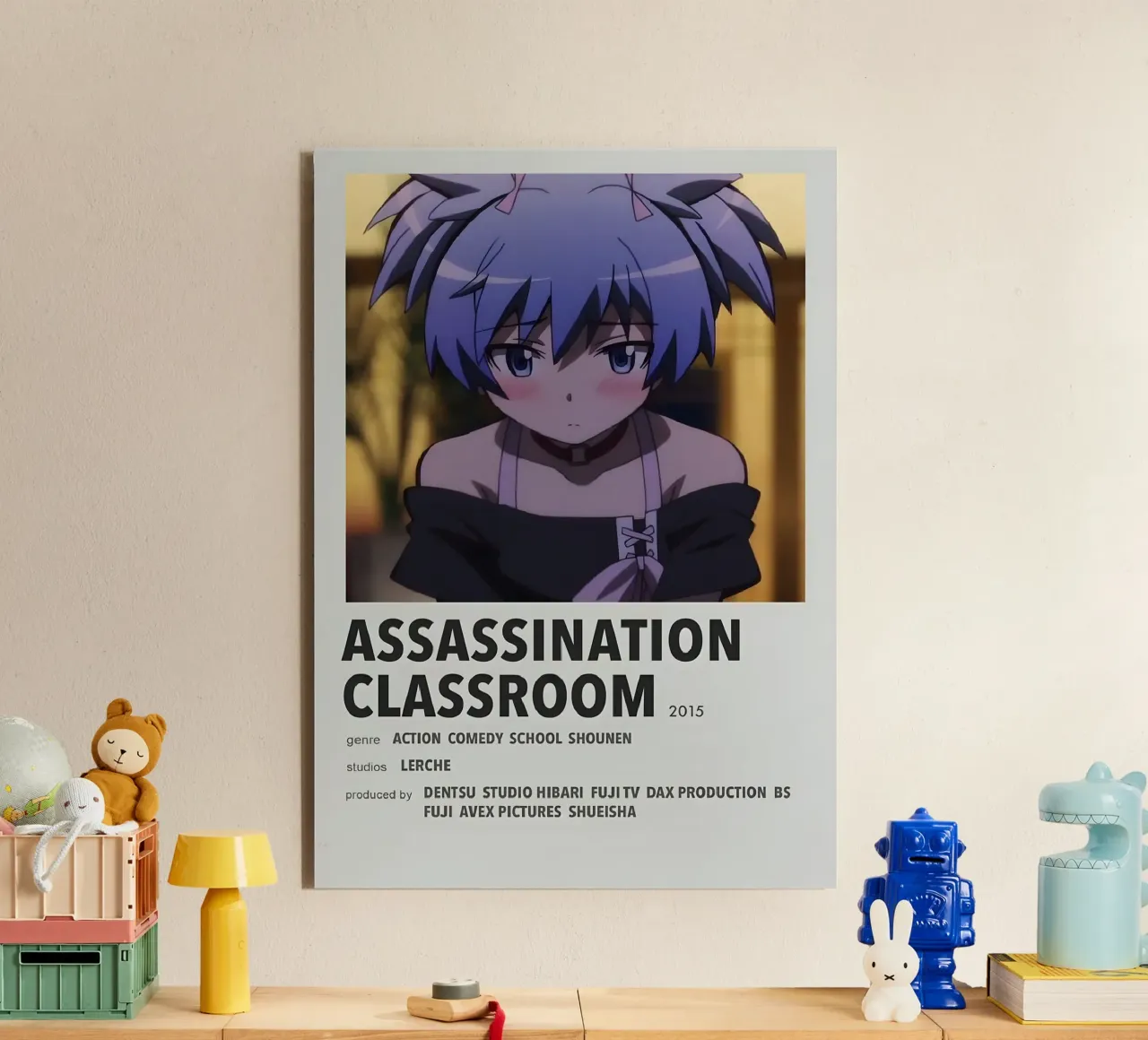 ASSASSINATION CLASSROOM  2015 alluminio dibond da Totoya