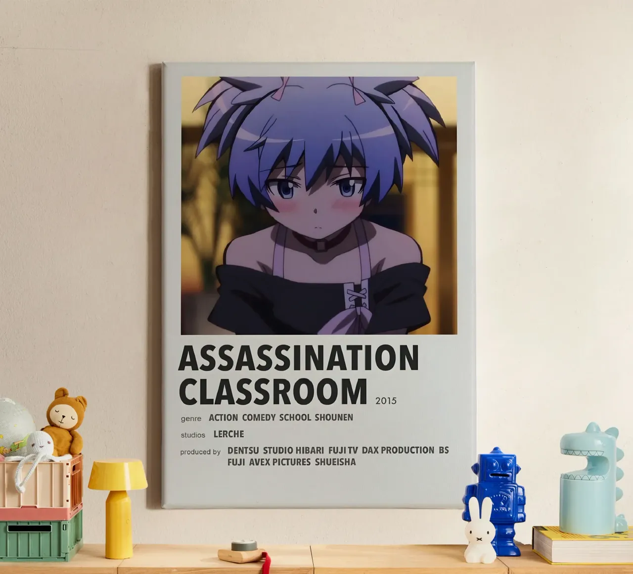 ASSASSINATION CLASSROOM  2015 canvas by Totoya