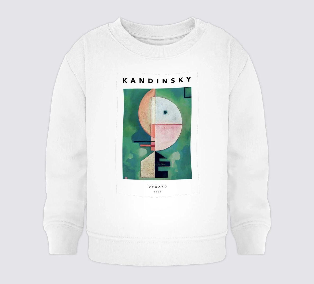 Kandinsky verso l'alto felpa neonato da Witon name shop