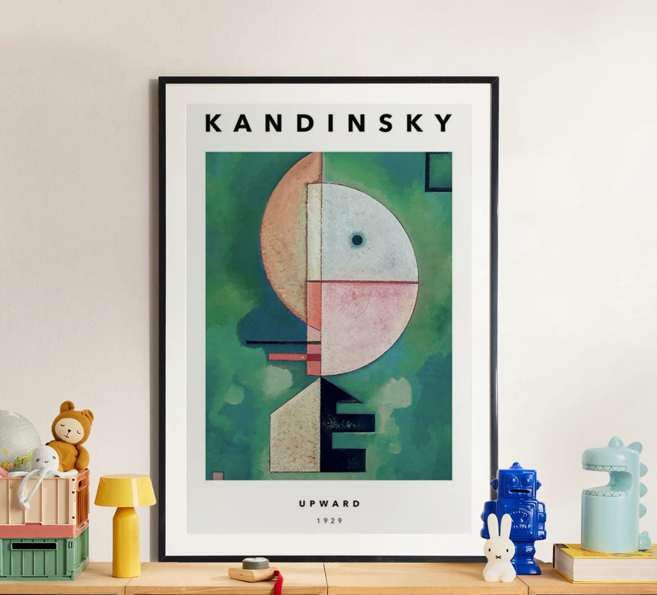 Kandinsky aufwärts Poster von Witon name shop