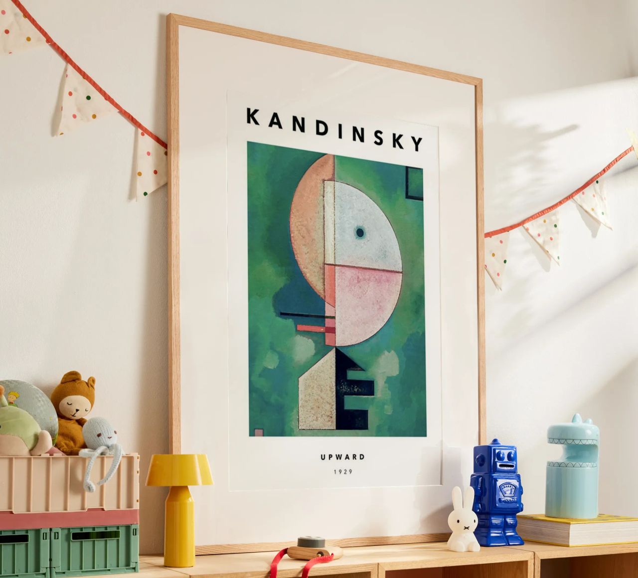 Kandinsky aufwärts Poster von Witon name shop