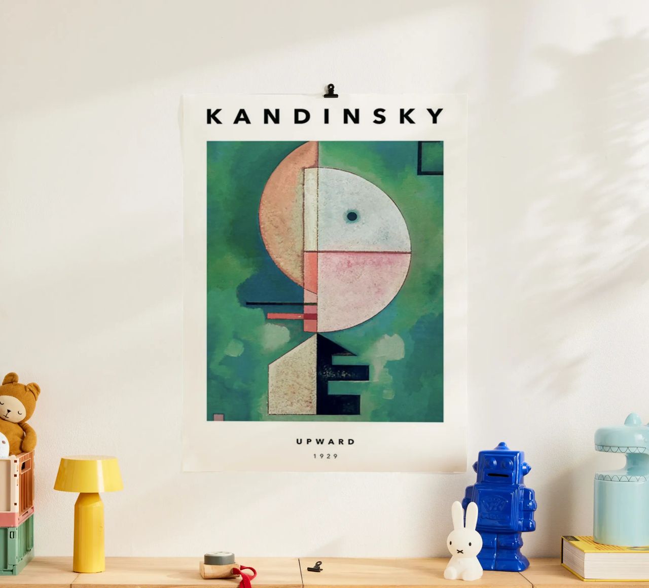 Kandinsky aufwärts Poster von Witon name shop