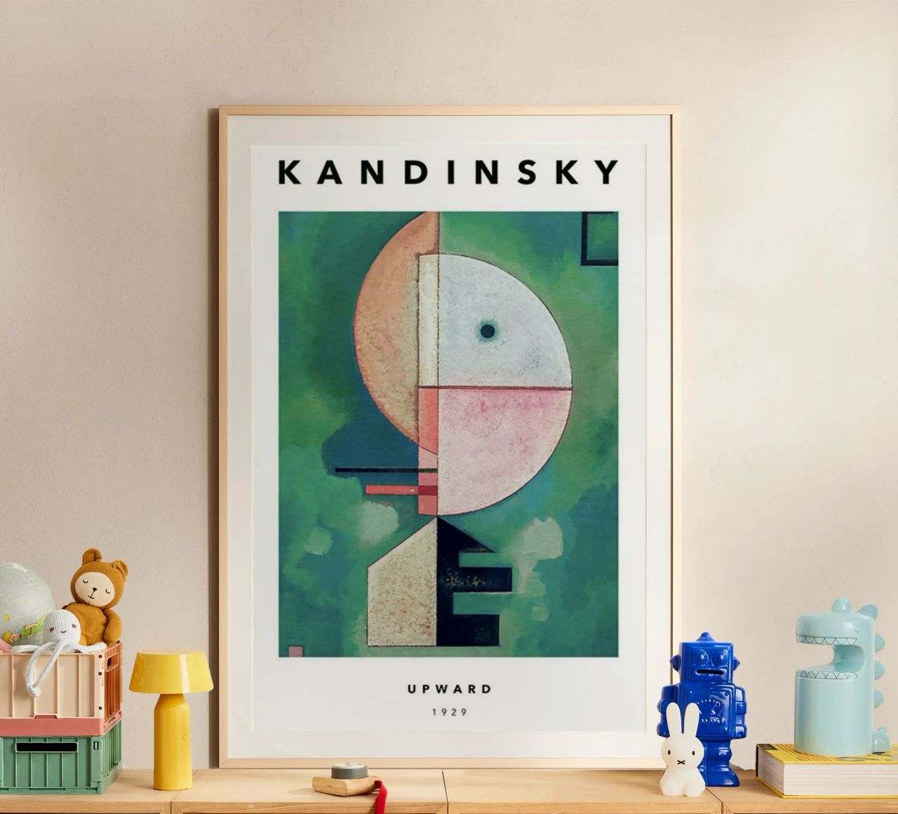 Kandinsky aufwärts Poster von Witon name shop
