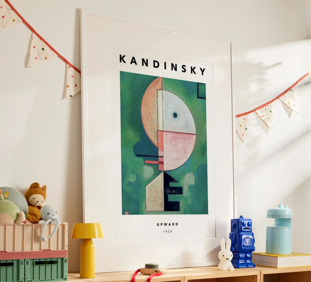 Kandinsky aufwärts Poster von Witon name shop