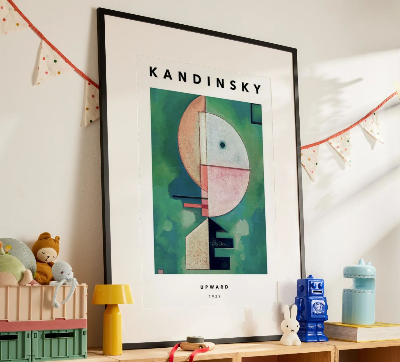 Kandinsky aufwärts Poster von Witon name shop