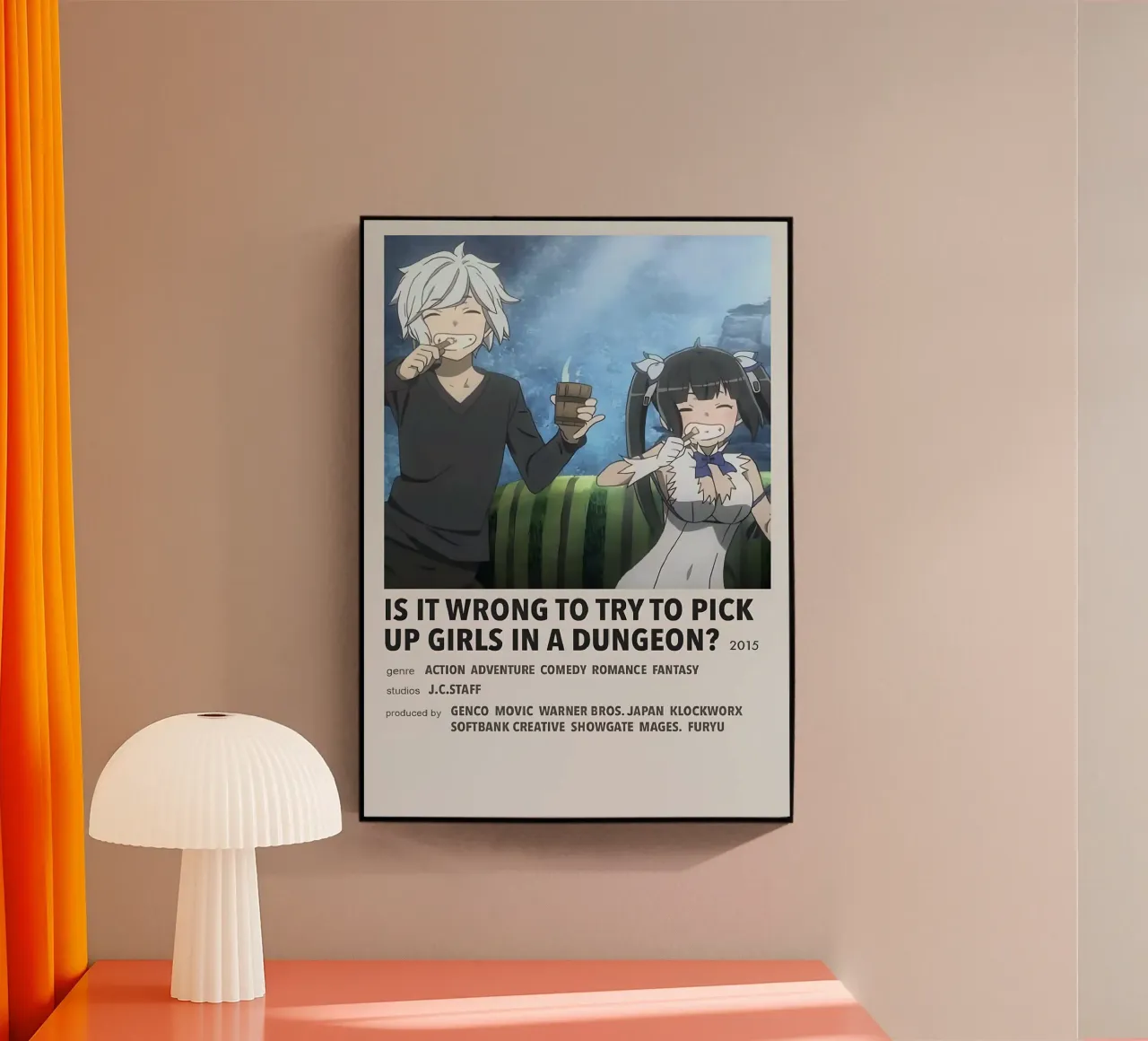 IS IT WRONG TO TRY TO PICK UP GIRLS IN A DUNGEON? 2015 plexiglass da Totoya