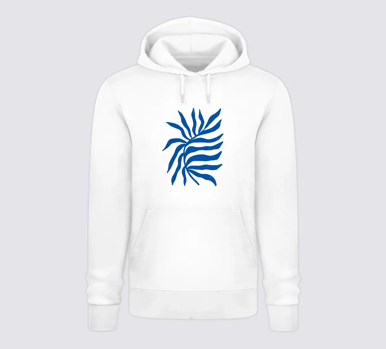 Silhouette blu Ramo strutturato 2 felpa con cappuccio da Wackapacka