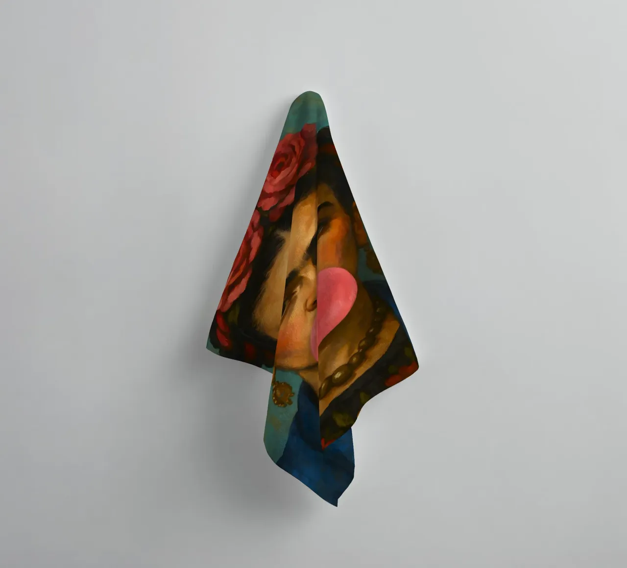 Gomma da masticare Frida Kahlo asciugamano da bagno da ARTOMATIC