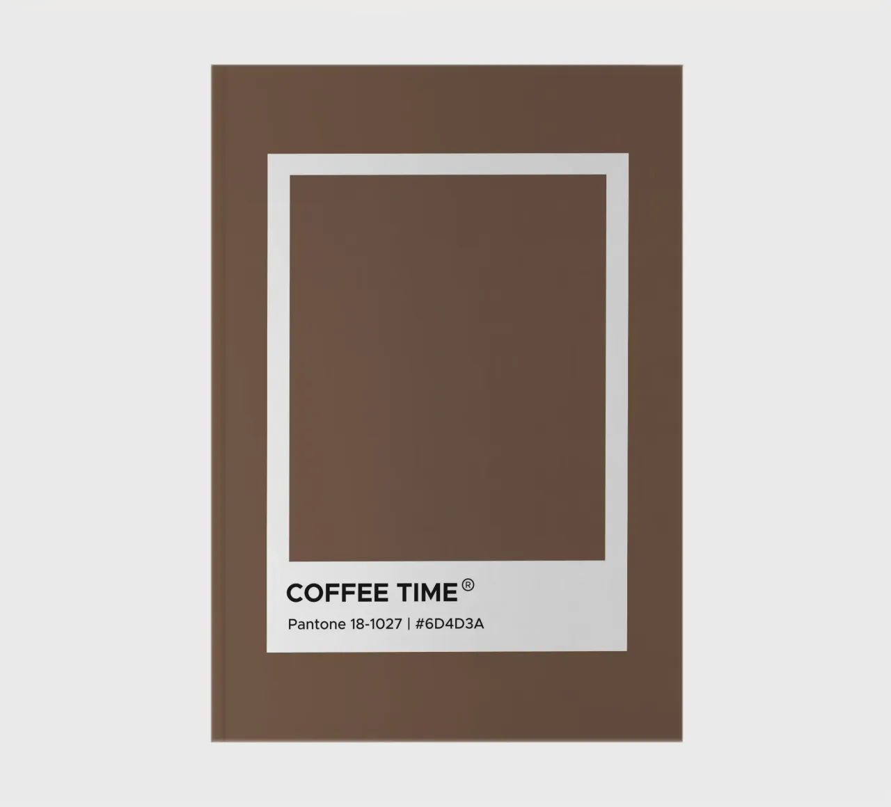 L'ora del caffè Pantone diario da Paigaam Studio