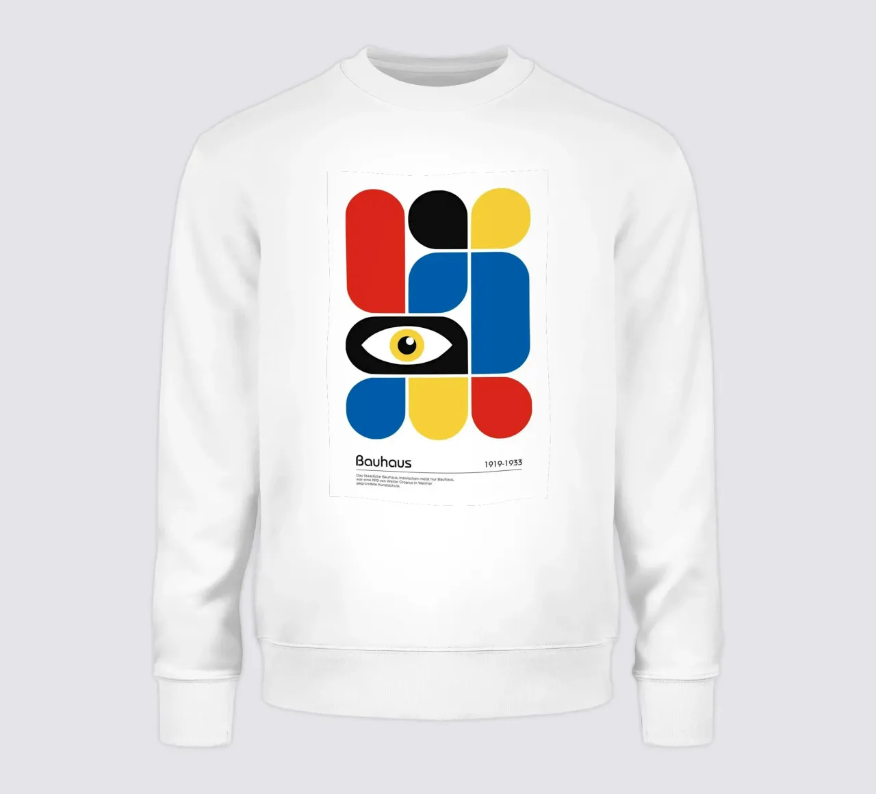Occhio rosso e blu felpa da Piere art Shops