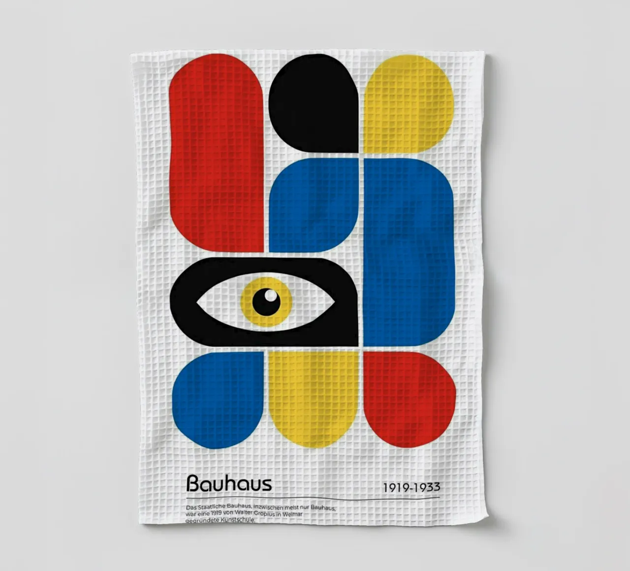 Occhio rosso e blu canovaccio da cucina da Piere art Shops