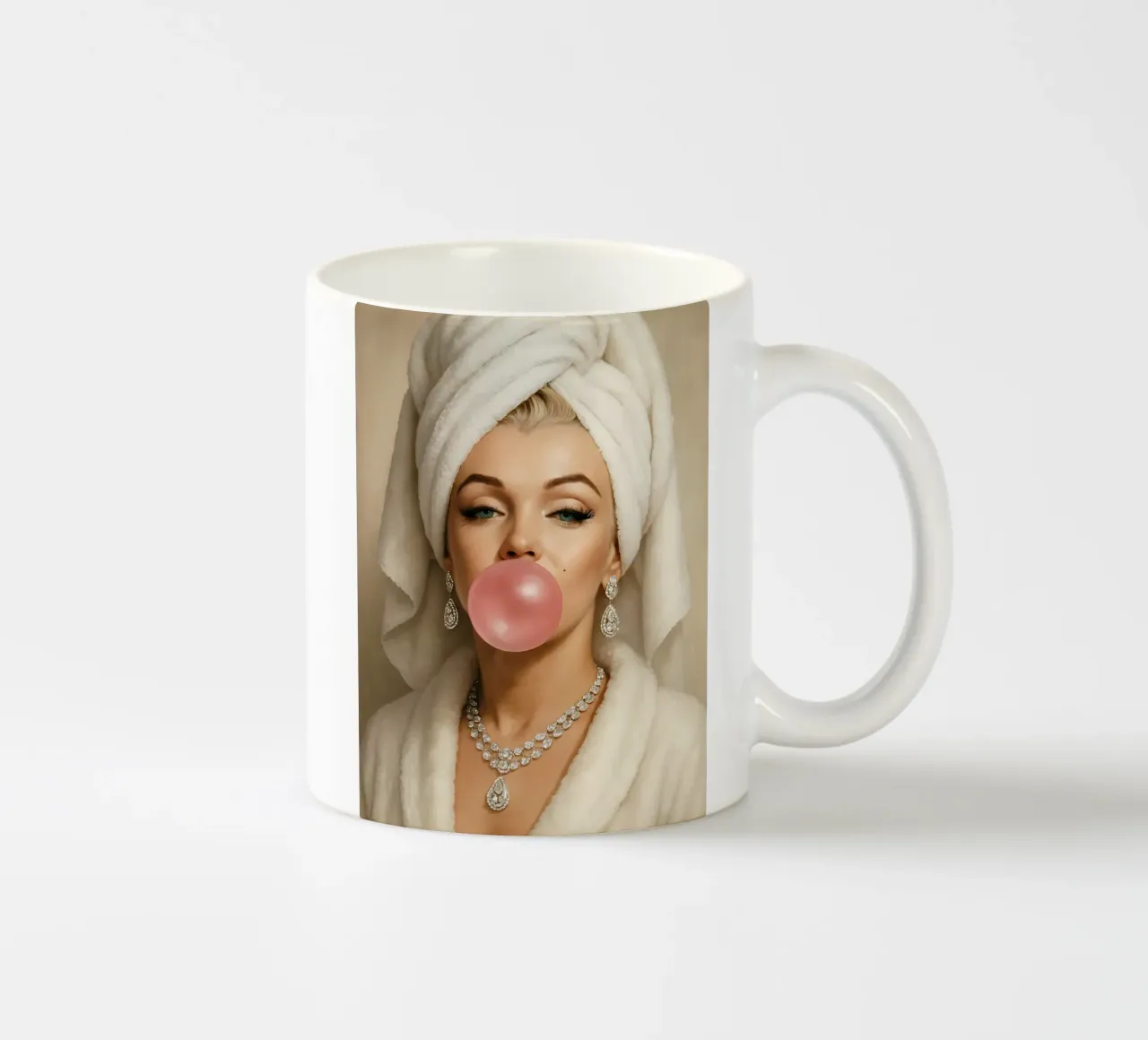 MARILYN MONROE BUBBLEGUM tazza in ceramica da ARTOMATIC
