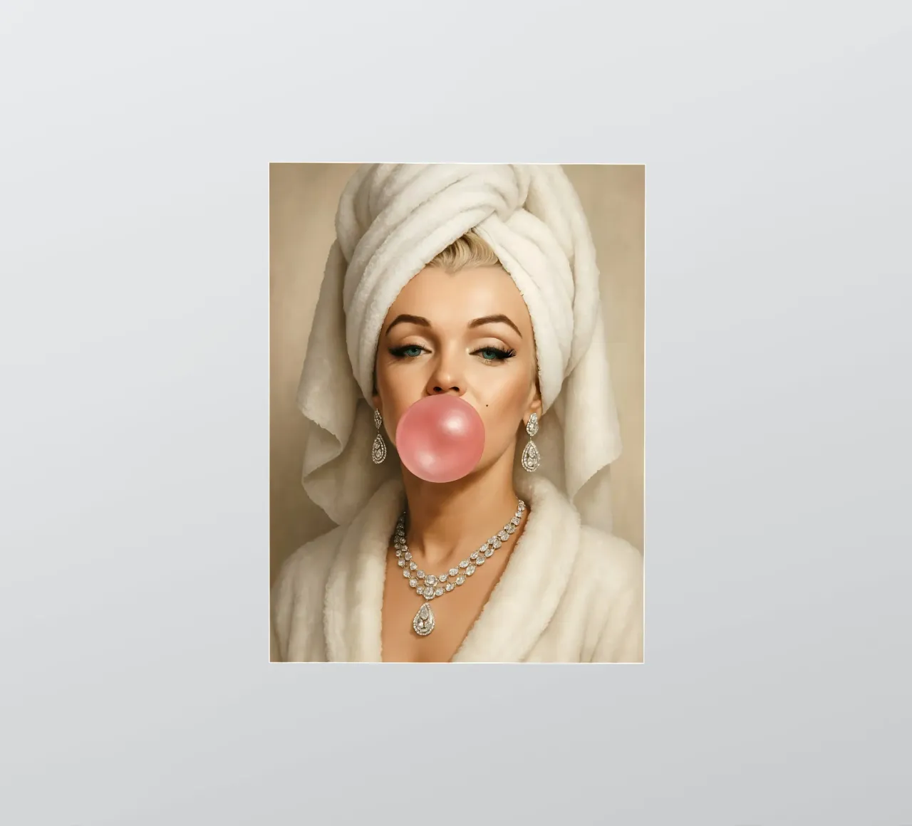 MARILYN MONROE BUBBLEGUM sticker by ARTOMATIC