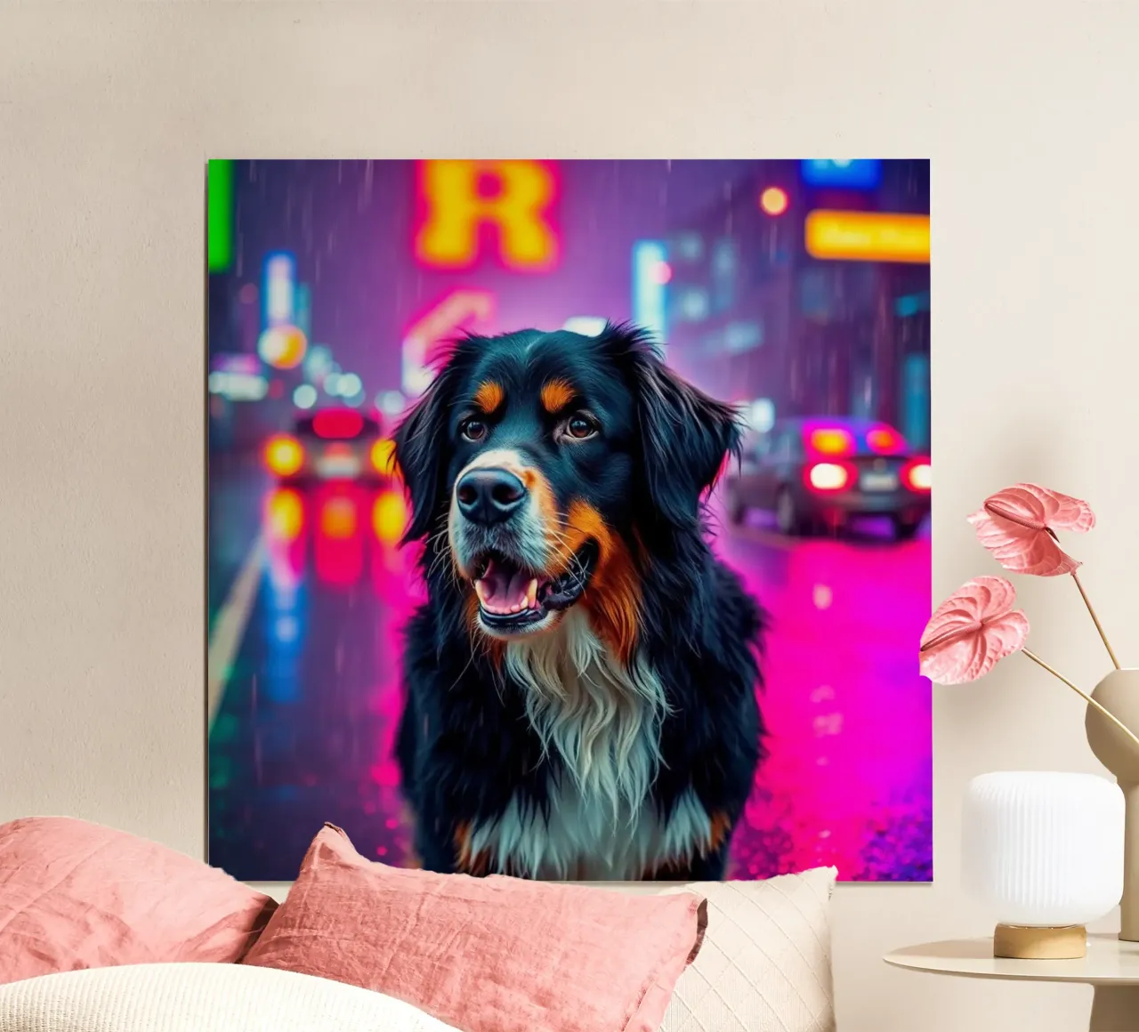 Bellissimo cane da montagna bernese #93 poster da Yumis.Beargang.and.Me
