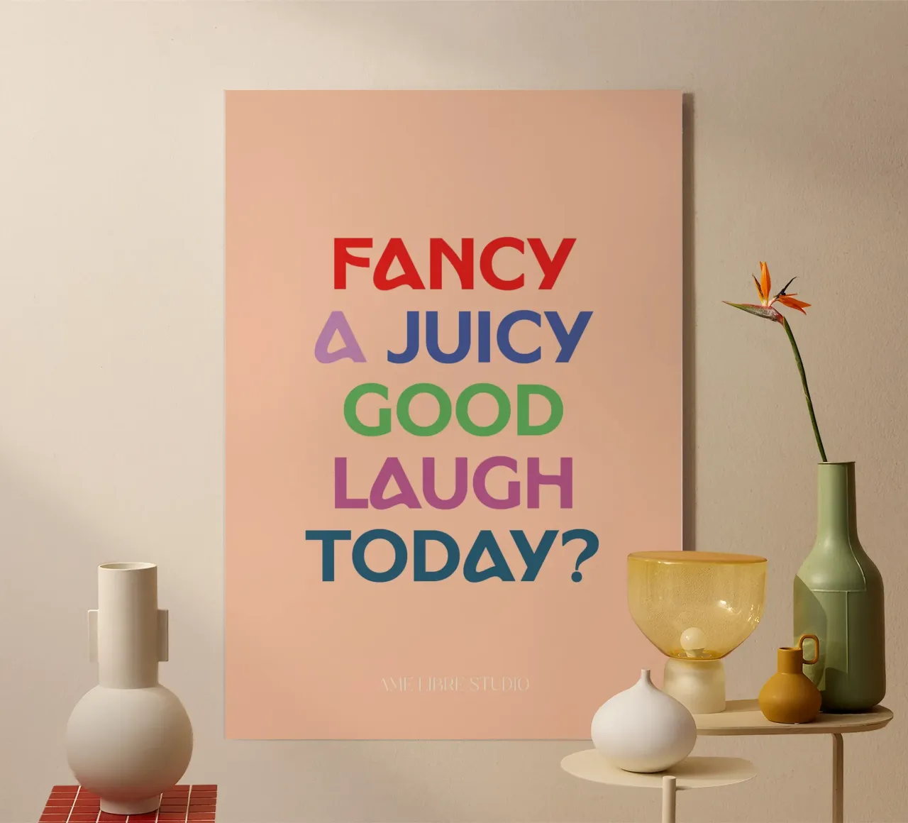 🤡 Acryl-Glas von MENTHE SAUVAGE