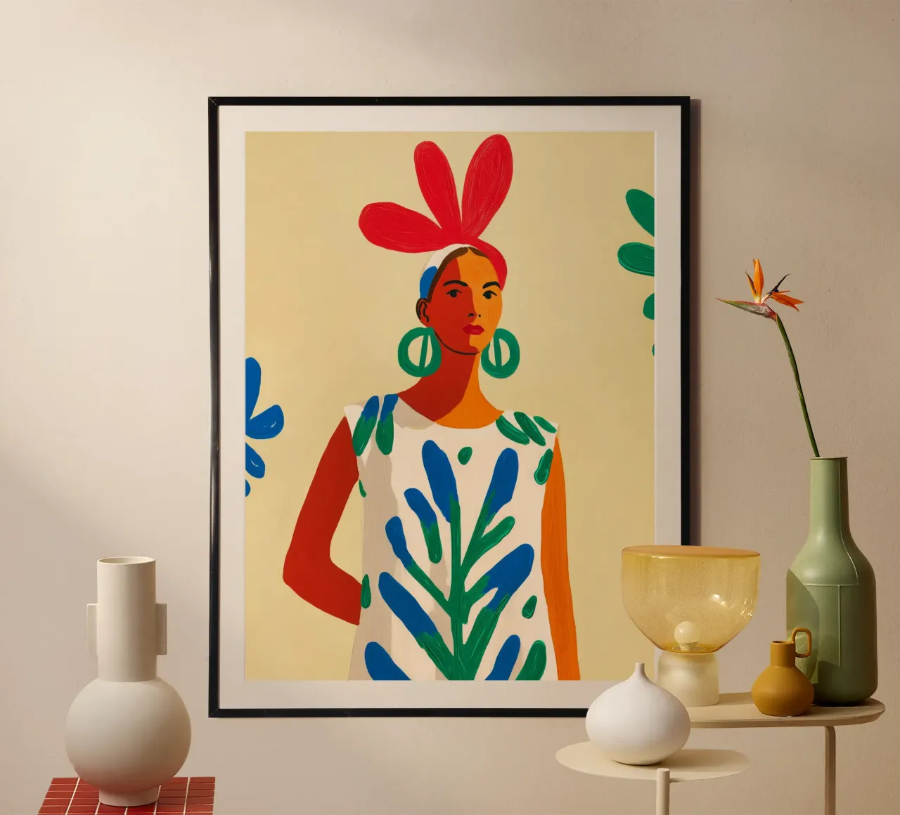 About the lightness of being in spring | Painting poster by Autofocus