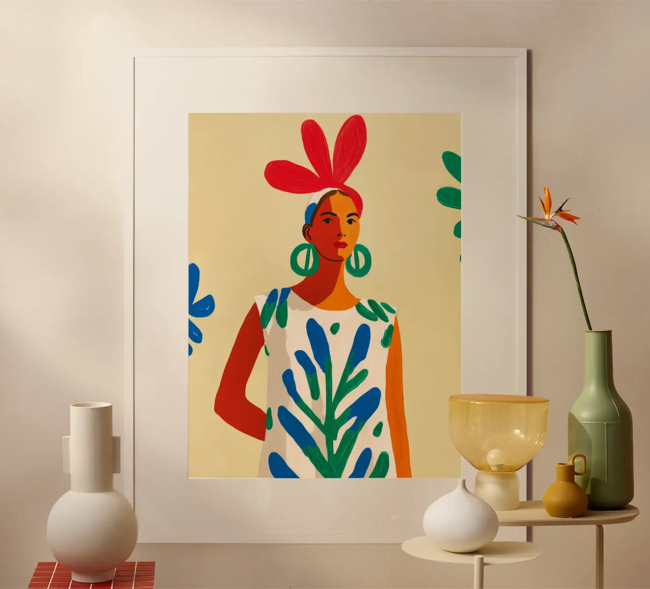 About the lightness of being in spring | Painting poster by Autofocus