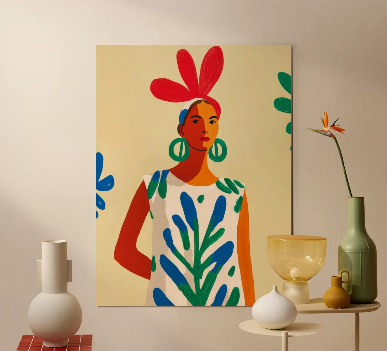 About the lightness of being in spring | Painting poster by Autofocus