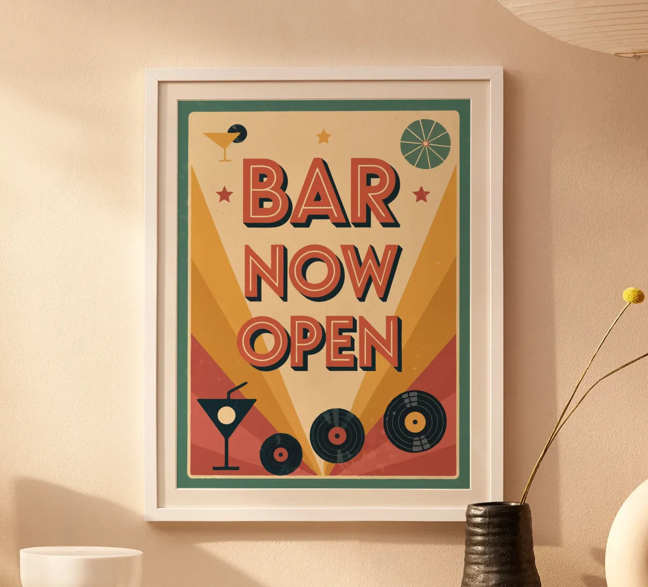 Il bar è ora aperto carta hahnemühle da Jester Krew Art