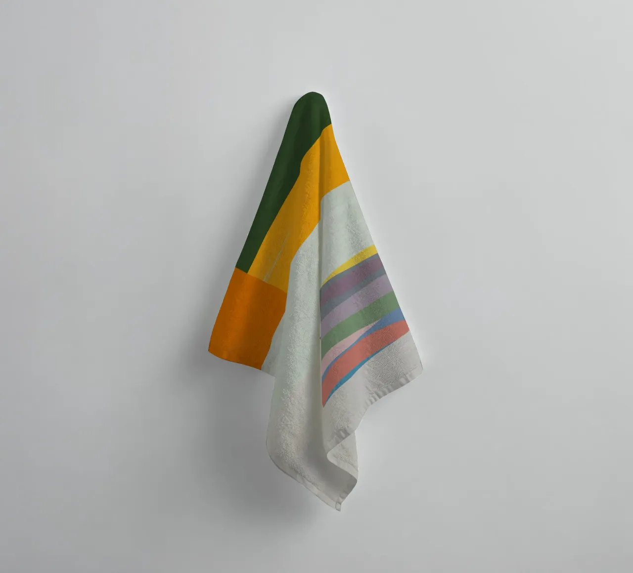 Sovrapposizione di colori design minimale 05 asciugamano da bagno da Little Dean