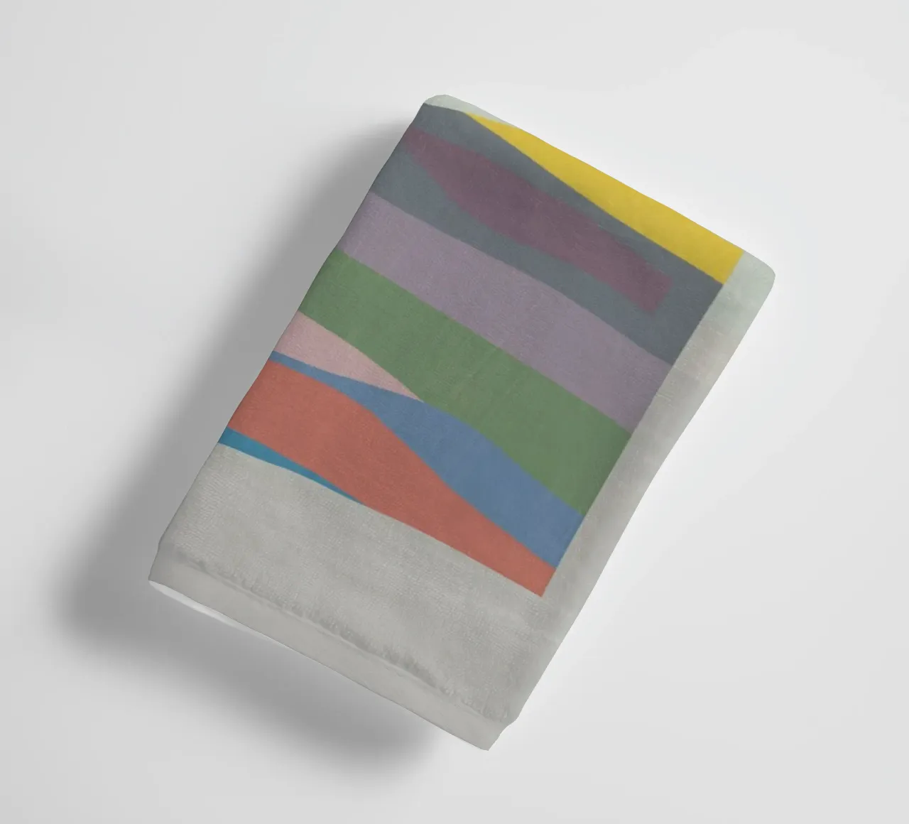 Sovrapposizione di colori design minimale 05 asciugamano da bagno da Little Dean