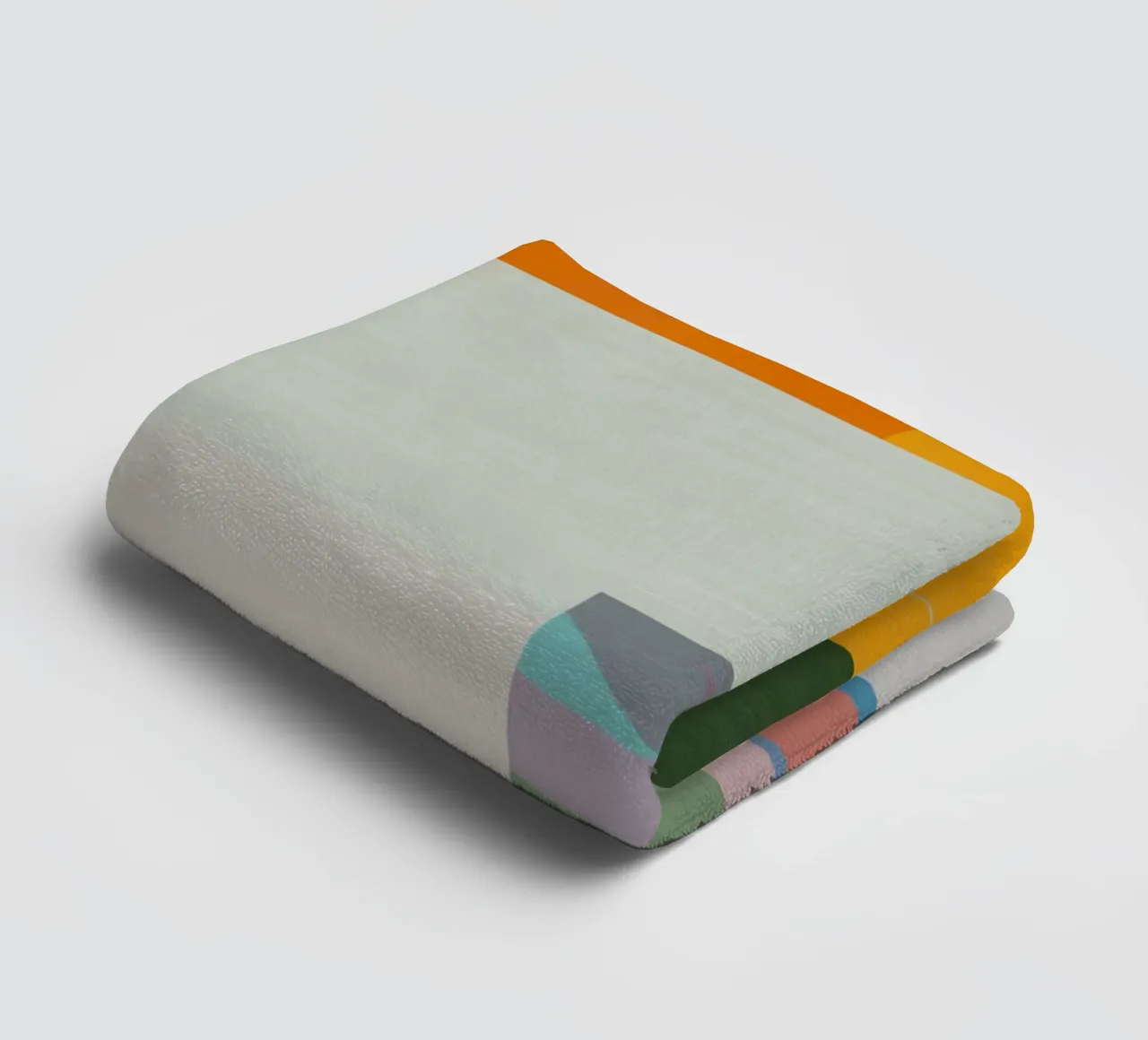Sovrapposizione di colori design minimale 05 asciugamano da bagno da Little Dean