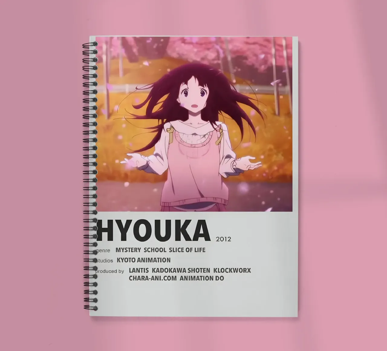 HYOUKA  2012 spiral notebook by Totoya