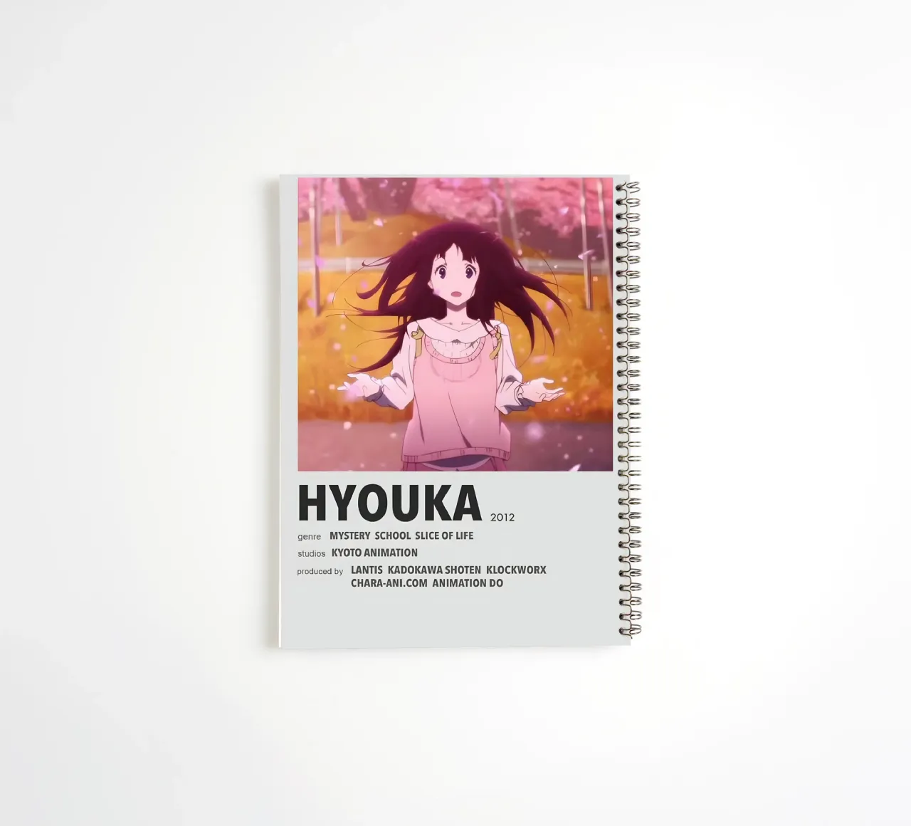 HYOUKA  2012 spiral notebook by Totoya