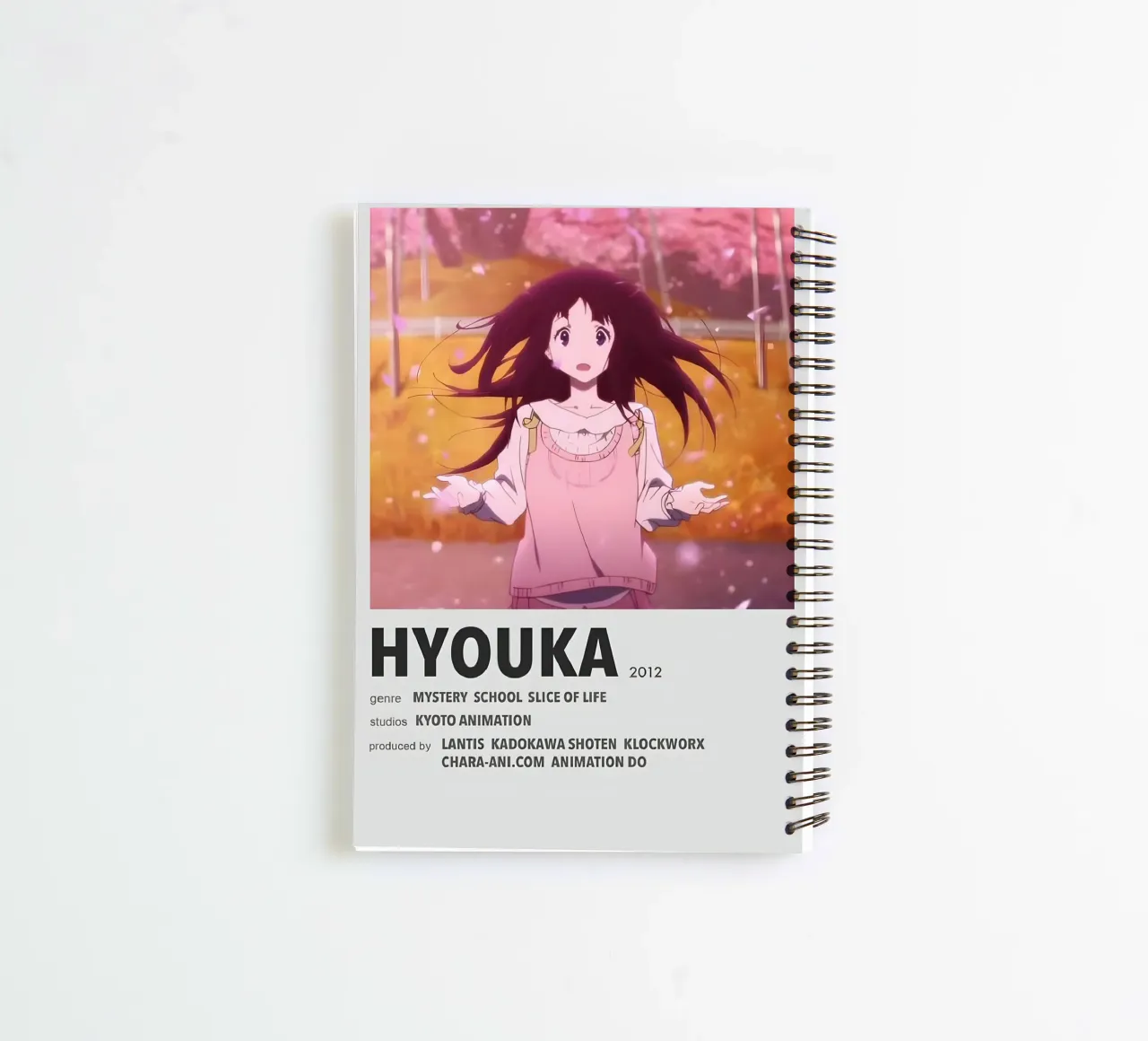 HYOUKA  2012 spiral notebook by Totoya