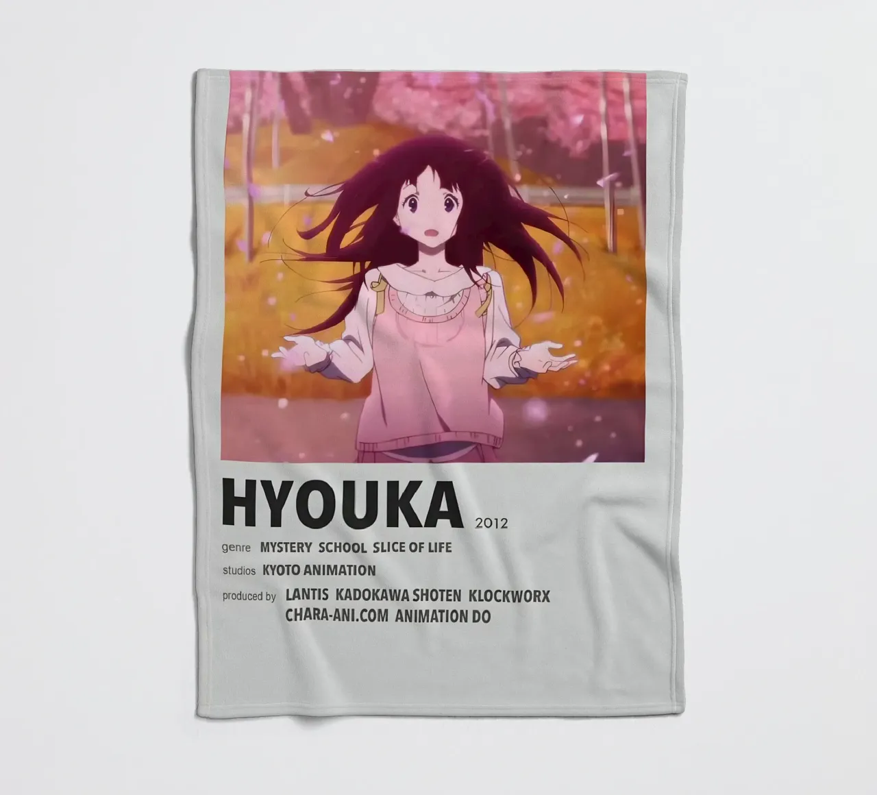 HYOUKA  2012 coperta in pile da Totoya