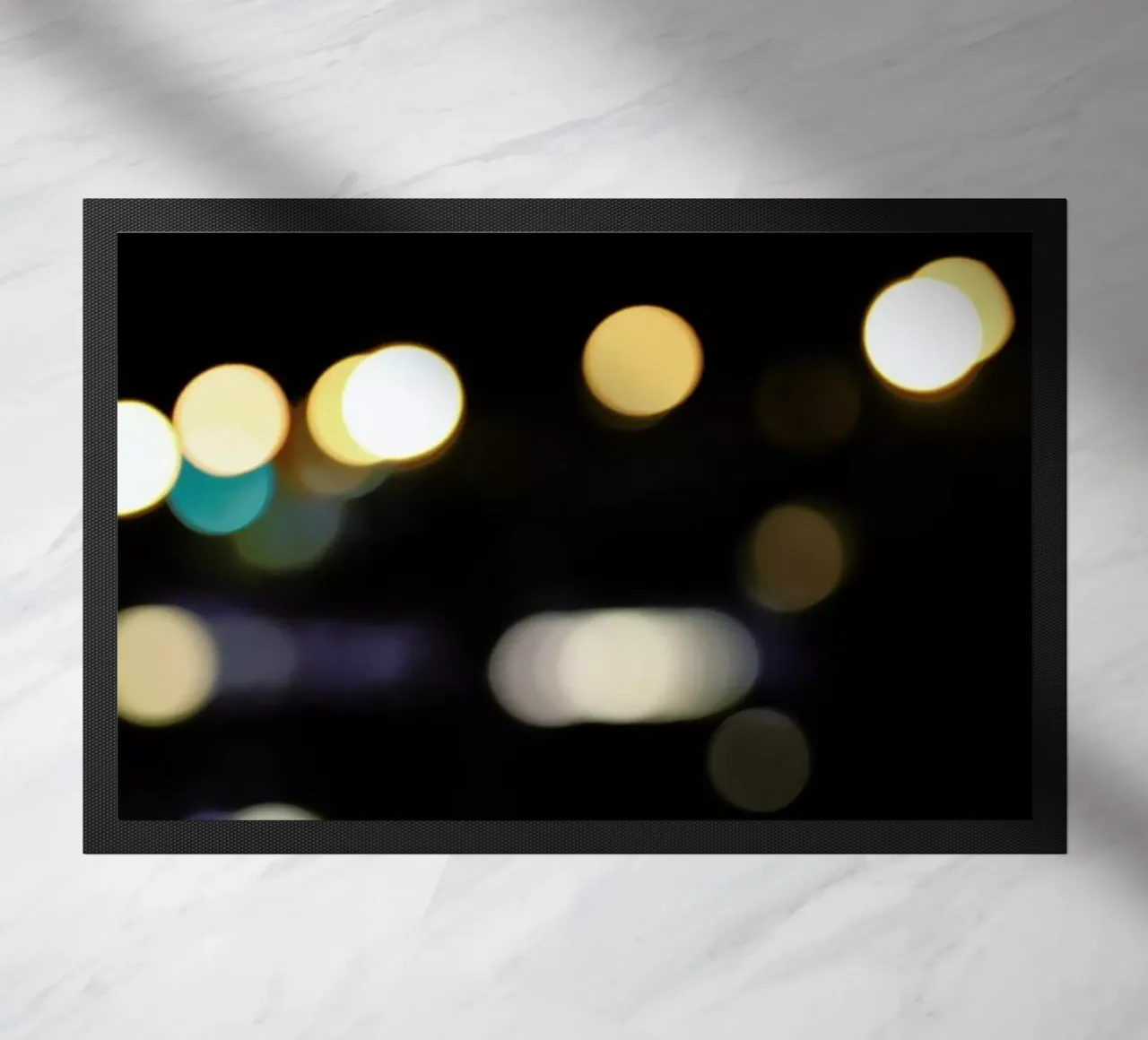 Dancing Lights 02 doormat by Shot By Clint