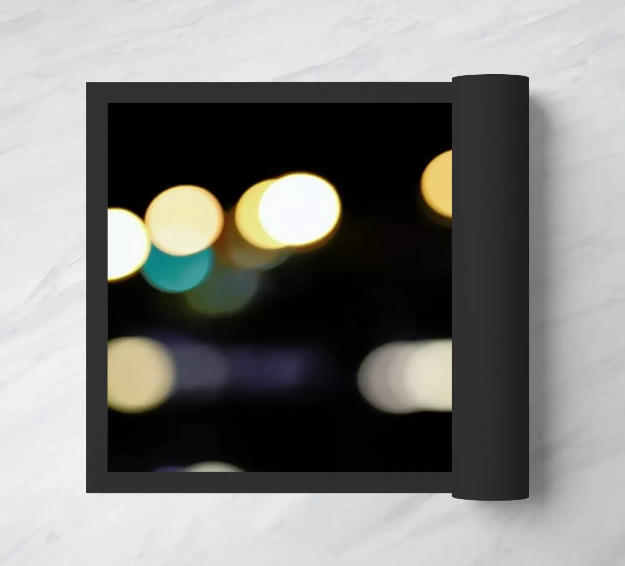 Dancing Lights 02 doormat by Shot By Clint