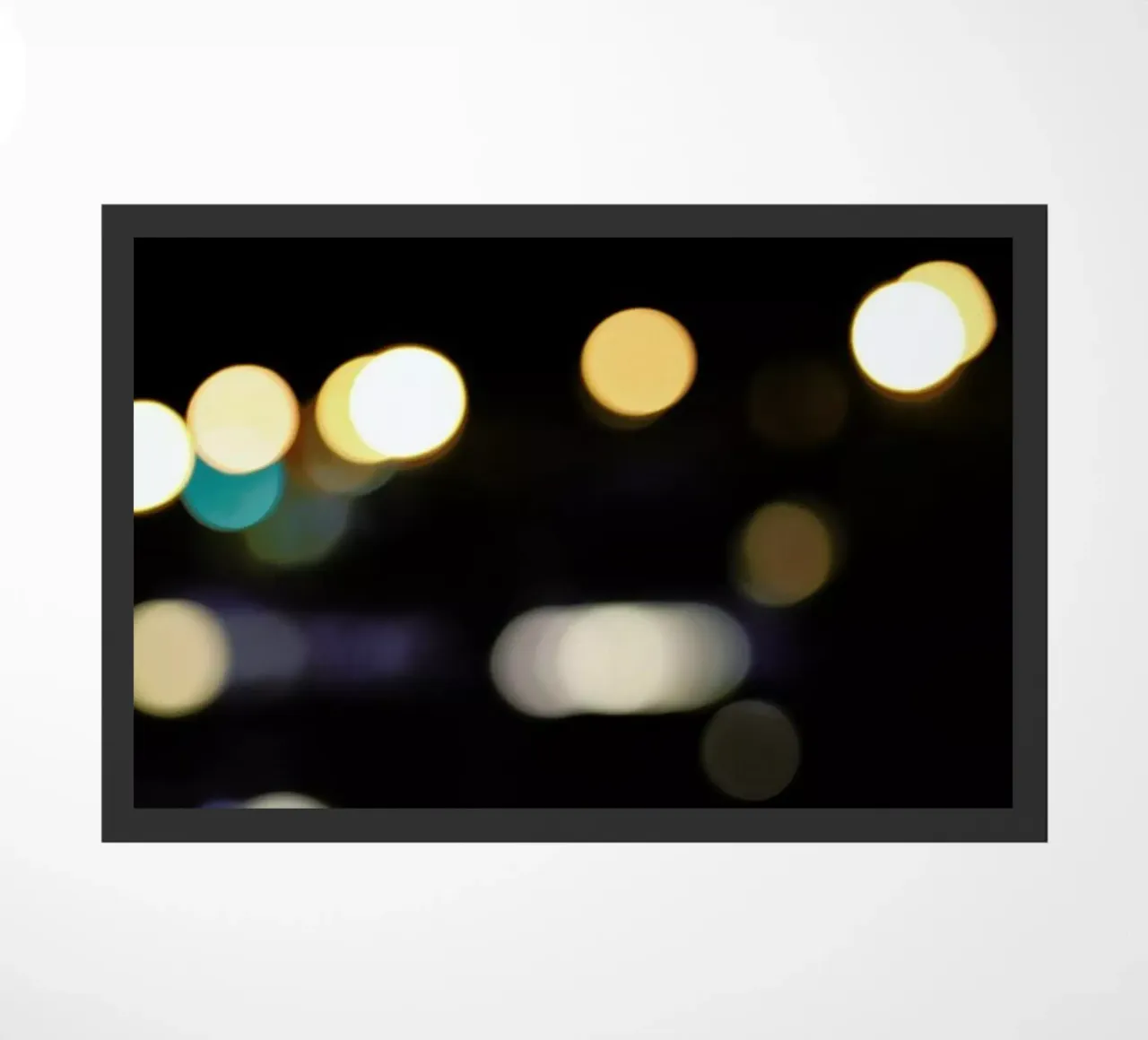 Dancing Lights 02 doormat by Shot By Clint