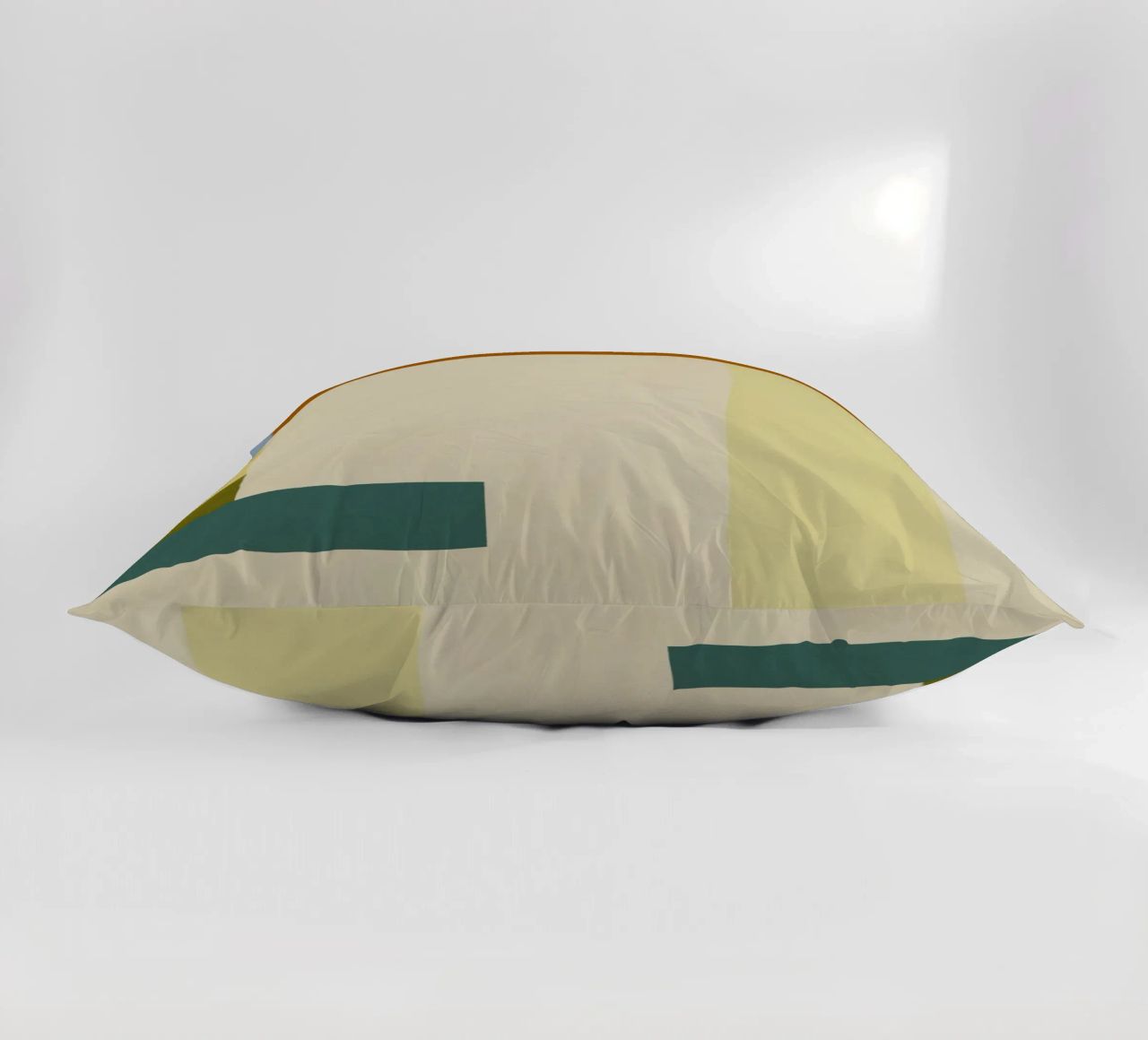 Sovrapposizione di colori design minimale 04 cuscino da Little Dean