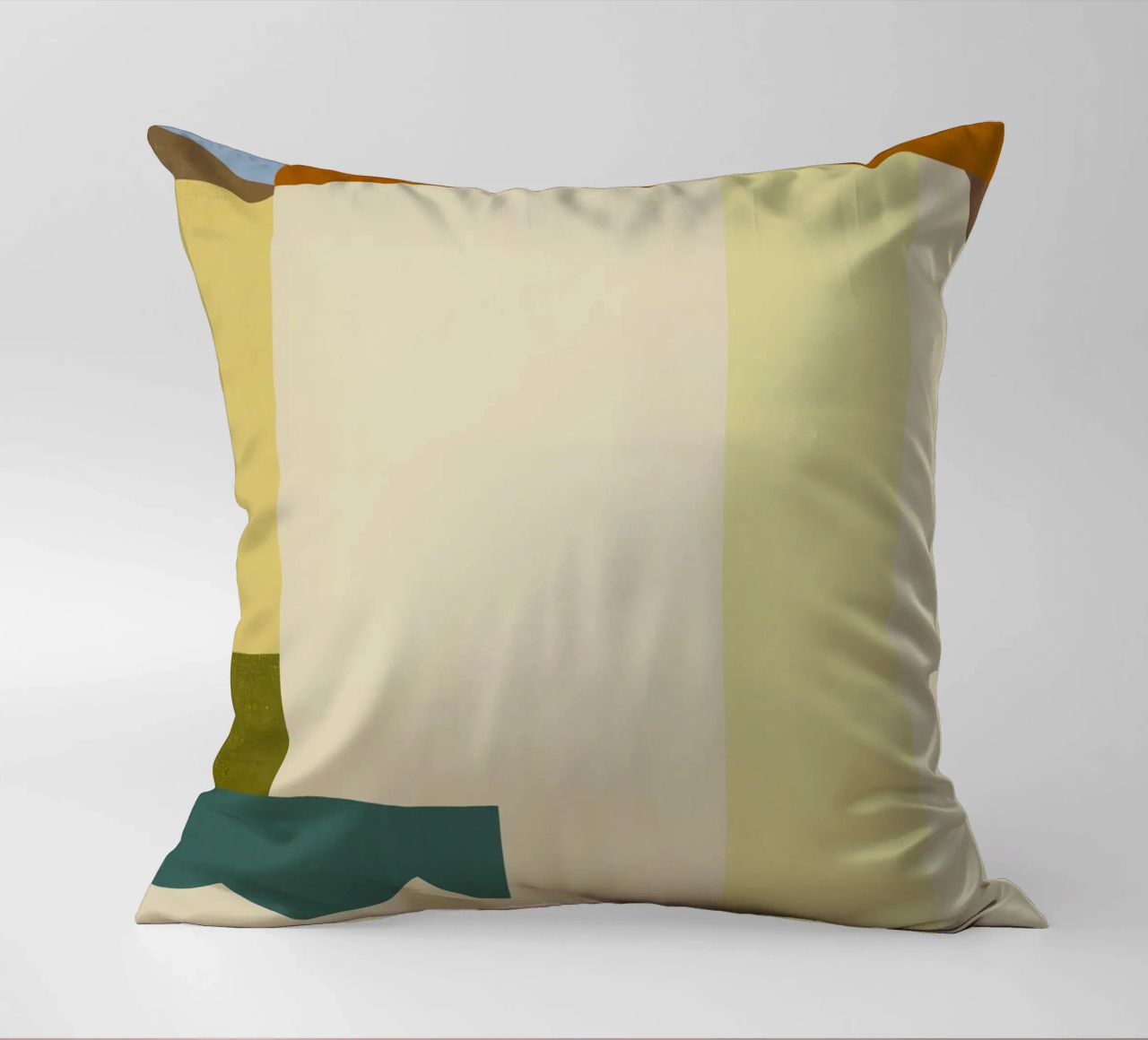 Sovrapposizione di colori design minimale 04 cuscino da Little Dean