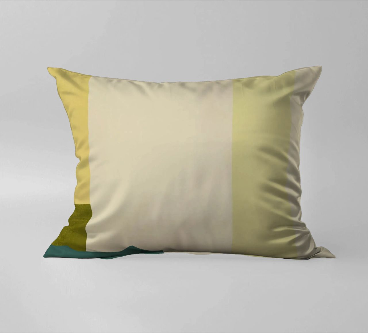 Sovrapposizione di colori design minimale 04 cuscino da Little Dean